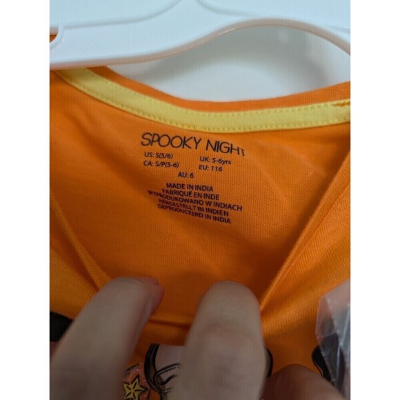 Spooky Night Girls Halloween Costume Outfit Size Small 5 6 - Picture 6 of 8